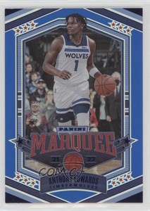 2021-22 Panini Chronicles Marquee Blue /99 Anthony Edwards #355