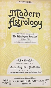 MODERN ASTROLOGY / ASTROLOGERS' MAGAZINE - Alan Leo ORIGINAL ISSUES for 1897 - Picture 1 of 12