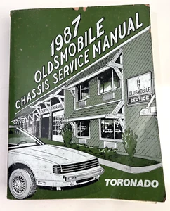 1987 Oldsmobile Chassis Service Complete Repair Shop Manual Toronado - Picture 1 of 7