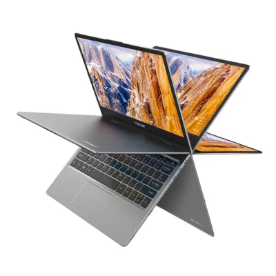 Quick Charge 360 Rotating Touch Screen Laptop Intel 8GB RAM 256GB Win10 Notebook - Image 1 of 4
