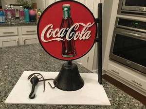 Large Cast Iron Coca Cola Bell Vintage Coca Cola Bell Rustic Antique Style - Picture 1 of 4