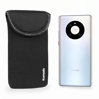 Neoprene Phone Case for Huawei Mate 40 Range 5G Smartphone Padded Sock Pro Cover - Image 1 of 4