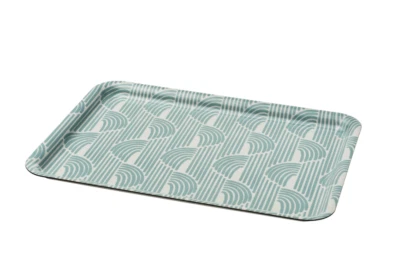 IKEA SLÖJSTJÄRT Tray, Blue/Patterned, 28x37 cm,11 1/32"x14 9/16", Brand NEW - Image 1 of 2