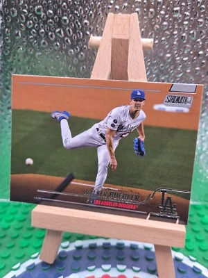 2022 Topps Stadium Club - #122 Walker Buehler  Los Angeles Dodgers - Image 1 of 2