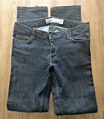 Pantalones de mezclilla de pierna recta de tiro bajo vintage para mujer H&M LOGG talla 30Wx31 Foto 1 de 4