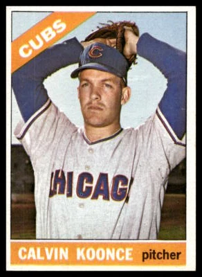1966 Topps #278 Calvin Koonce  Chicago Cubs VG-VGEX - Image 1 of 2