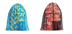 Speedo Printed Deluxe Ventilator Mesh Bag Gear backpack Quick Dry Unisex Adult - Picture 1 of 7