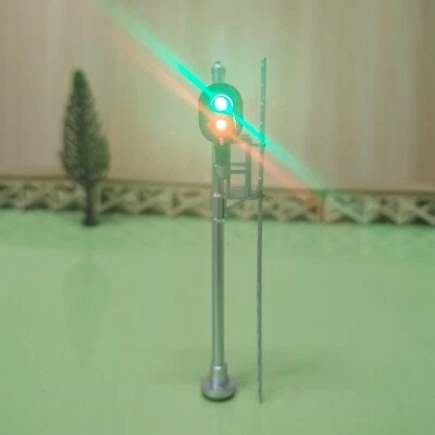 1 x HO scale Darth Vader signal Green/Red model railroad snowshield steel #F0t - Image 1 of 4