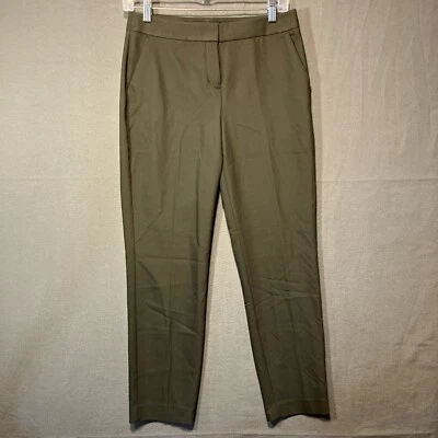 Express Columnist Pants 2R Mid Rise Career Dress Women’s Green 28x28 Stretch - Image 1 of 4