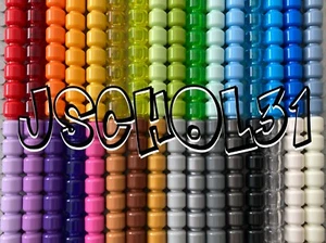 LEGO Minifigure Heads Lot - You Pick Color & Quantity - Solid Color Monochrome - Picture 1 of 124