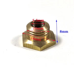 RCEXL 10mm to 1/4-32mm Spark Plug Bushing Adapter For Gas engine - Picture 1 of 2
