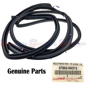 Genuine Toyota Hilux KUN26 KUN25 KUN16 Dual Cab Front Left LH Door Rubber Seal - Picture 1 of 1