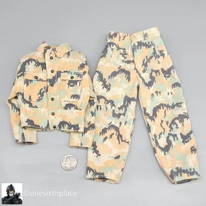 Uniforme de camuflaje Arno Leibermuster alemán de la Segunda Guerra Mundial dragón escala 1:6 para figura de 12" - Imagen 1 de 4