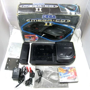 SEGA Mega-CD II 2 Game Console with Box and Game (PAL) - Foto 1 di 11