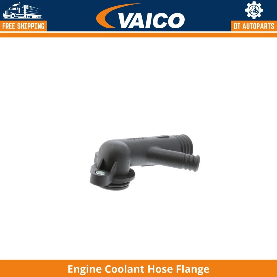 For 1996-1999 BMW 318is 1.9L L4 Engine Coolant Hose Flange Vaico 1997 1998 - Image 1 of 1