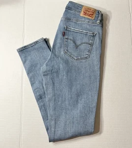 Levi’s 721 Jeans Women’s 28 Blue High Rise Skinny Fit Western Midwest Emo - Picture 1 of 6