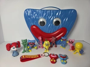Juego de 11 mini figuras Poppy Playtime Huggy Wuggy, Kissy Missy, chica inteligente - Imagen 1 de 8