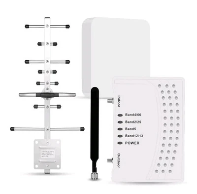 Cell Phone Signal Booster 2 Indoor Antenna 6000sqft 4G 5G LTE All Major Carriers - image 1 of 4