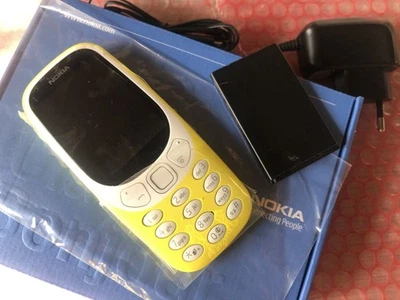 Nokia 3310 (2017) 2G DUAL SIM 16 MB Giallo - Immagine 1 di 3