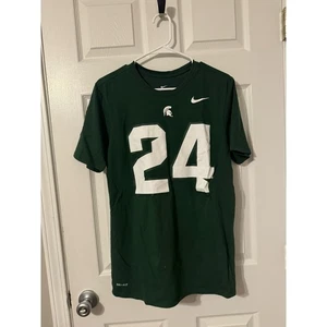 Nike Tee Michigan State University T-Shirt Maglia 24 Bell Taglia:Media - Foto 1 di 3