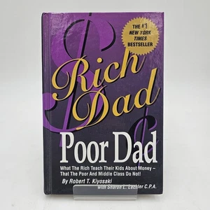 Rich Dad Poor Dad von Robert Kiyosaki | #1 Bestseller Finanzleitfaden HC Sehr guter Zustand + - Bild 1 von 12