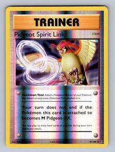 Pidgeot Spirit Link - 81/108 Reverse Holo XY - Evolutions - LP Pokemon TCG - Picture 1 of 2