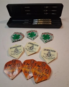 Vintage Harrows Darts With 3 Sets Of Flights ~ Boxed - Picture 1 of 5