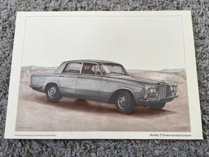 Bentley T-Serie 4-Türer Standard Limousine SELTEN Claudio Bravo Fine Art SPEZIFIKATION - Bild 1 von 2