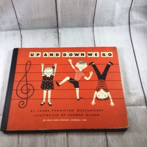 Vintage 1954 Up And Down We Go Music Pook Laura Pendleton MacCarteney - Bild 1 von 24