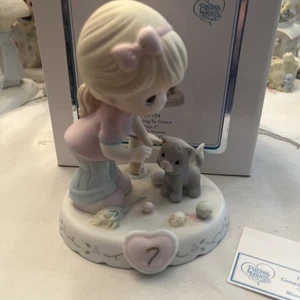 Precious Moments "Growing In Grace" Alter 7 154034 NEU - Bild 1 von 8