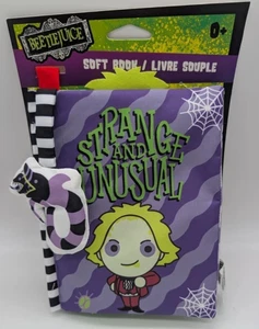 Beetlejuice Strange and Unusual Softbook Plush Sensory Crinkle Toy For Babies - Picture 1 of 2