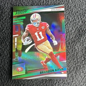 2022 Panini Prestige Xtra Points Green Premium #267 Brandon Aiyuk 49ers /249 - Picture 1 of 2