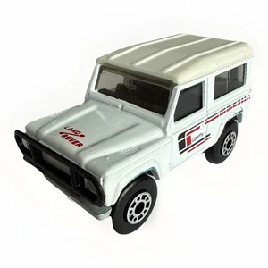 Camión Matchbox Post Lesney Superfast #35 Land Rover Ninety 1987 White County - Imagen 1 de 5
