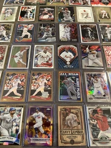 🟥Albert Pujols🟥 100X CARD LOT 2002-2024 Topps Bowman Chrome Rookie SP Case Hit - Picture 1 of 24