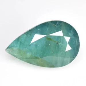 2.50 Ct & 12x7.5x5 mm _ NATURAL UNHEATED GRANDIDIERITE PEAR CUT LOOSE GEMSTONES - Imagen 1 de 11