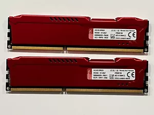 HyperX Fury 8GB (2x4GB) DDR3 1866MHz RAM HX318C10FRK2/8 - Picture 1 of 3