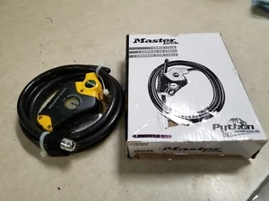 PYTHON Master Lock 6' Adjustable Locking Cable w/ 2 Keys - 8413KACBL6 - Picture 1 of 4