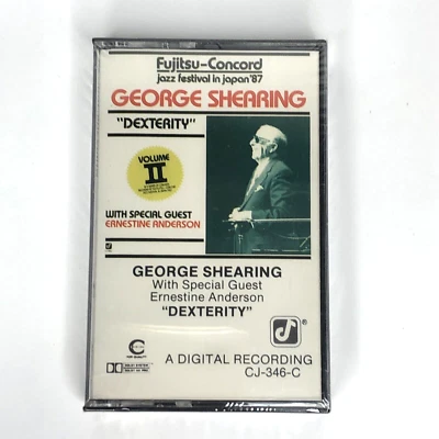 George Shearing Dexterity Volume II 2 Jazz Festival Japan - Cassette - NIP - Image 1 of 4