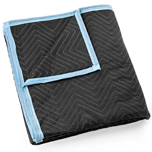 Moving Blanket Furniture Pad - Ultra Thick Pro - 80" x 72" Black - Picture 1 of 14