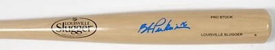 Brewers Outfielder BLAKE PERKINS Signed Louisville Slugger Blonde Bat AUTO - JSA - Image 1 of 2
