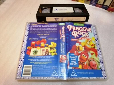 FRAGGLE ROCK Vol1&2 Fraggles make good Friends / Fraggles can do it - Jim Henson - Image 1 of 2