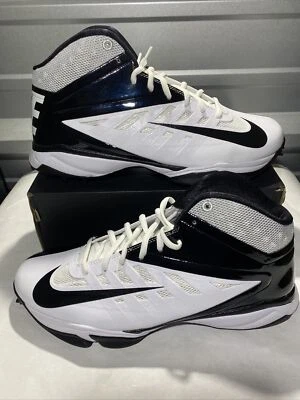 Nike Vapor Pro 3/4 Destroyer Football White/Black 527879-100 Men's Size 11.5 New - Image 1 of 4