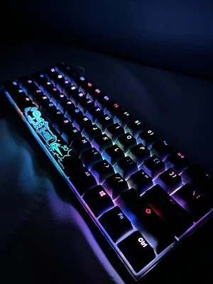 Ducky Mecha Mini v2 LED Keyboard Year Of The Rat SEE VIDEO 🔥 Extremely HTF - Image 1 of 4