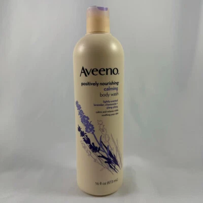 Aveeno Positively Nourishing Calming Body Wash with Lavender, Chamomile 16oz - Image 1 of 4