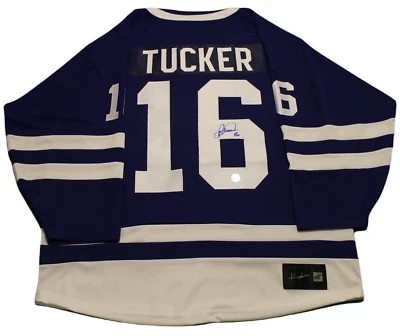 Darcy Tucker signed autograph Toronto Maple Leafs jersey - Image 1 of 2