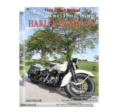 Books "HOW TO RESTORE YOUR HARLEY-DAVIDSON MOTORCYCLE" 3rd Edition 2025 Updated! - Image 1 of 4