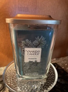 Yankee Candle 19.5 Ounce "ELEVATION" JAR FROSTED FIR - Picture 1 of 4