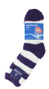 Calcetines de cama de invierno cómodos para adultos y jóvenes con logotipo oficial del equipo de la AFL Fremantle Dockers - Imagen 1 de 4