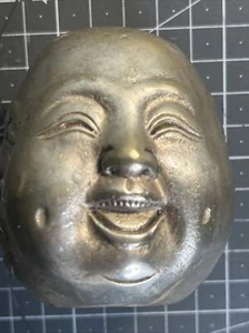 Vintage Brass Chinese 4 Faces Of Budda - Picture 1 of 12