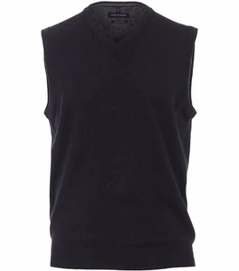 Casamoda Sport Pullunder Dunkelblau Ärmellos Normal Geschnitten V- Neck - Bild 1 von 30